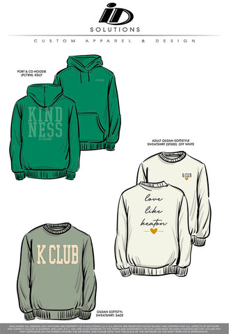 K CLUB - INDIV SHIPPING